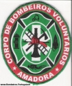 Novo emblema dos Bombeiros Amadora