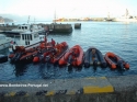Perspectiva de algumas embarcaçoes do SANAS MADEIRA, Instituição Madeirense para Socorro no Mar