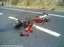 acidente de mota no ic1 -ourique
