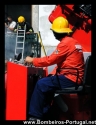 Simulacro de incêndio na Santa Casa da Misericórdia de Barcelos.  Englobado no encerramento das comemorações do 125º aniversário dos BV Barcelos.