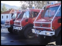 Durante o 1ºsemestre de 2010, foram entregues novas viaturas a 9 das 10 corporações de Bombeiros Madeira. Viaturas Mercedes-benz Unimog 5000 de combate a incêndios Florestais (PSP-F) Pronto Socorro Pesado-Florestal